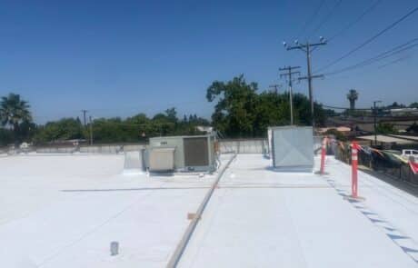 Flute fill TPO retrofit 17000 sq ft Waterford CA Peterson Roofing 15 Flute fill TPO retrofit 17000 sq ft Waterford CA Peterson Roofing