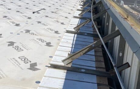 Flute fill TPO retrofit 17000 sq ft Waterford CA Peterson Roofing 21 Flute fill TPO retrofit 17000 sq ft Waterford CA Peterson Roofing