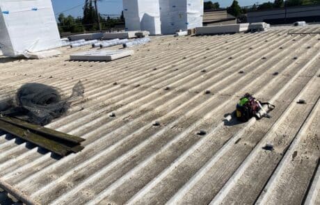 Flute fill TPO retrofit 17000 sq ft Waterford CA Peterson Roofing 22 Flute fill TPO retrofit 17000 sq ft Waterford CA Peterson Roofing