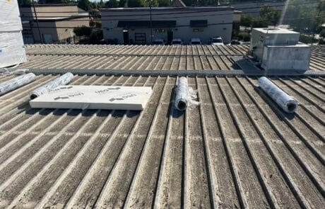Flute fill TPO retrofit 17000 sq ft Waterford CA Peterson Roofing 26 Flute fill TPO retrofit 17000 sq ft Waterford CA Peterson Roofing