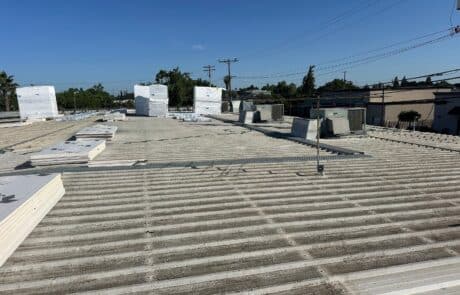 Flute fill TPO retrofit 17000 sq ft Waterford CA Peterson Roofing 33 Flute fill TPO retrofit 17000 sq ft Waterford CA Peterson Roofing