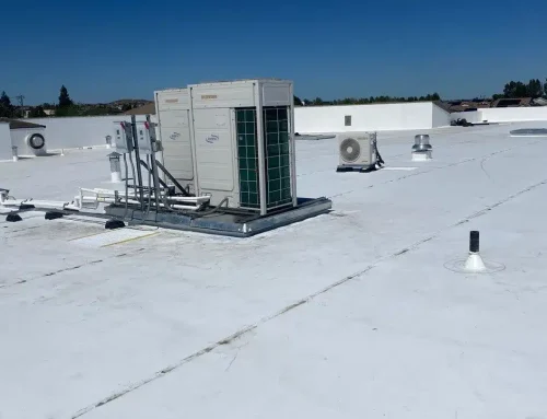 Commercial TPO Roof Replacement Brentwood CA Peterson Roofing