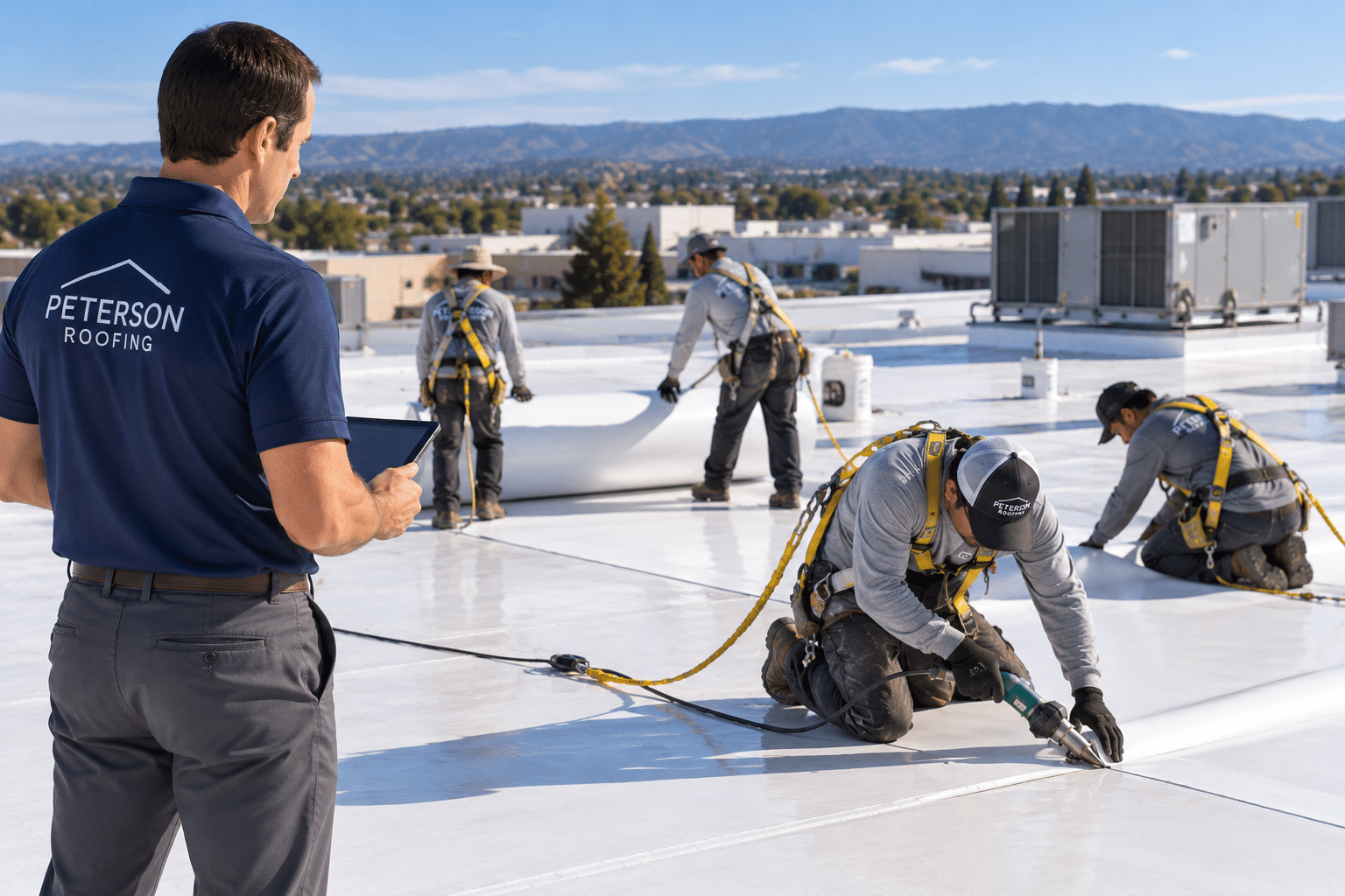 TPO Commercial Roof Installers California TPO Roofing Installation in California